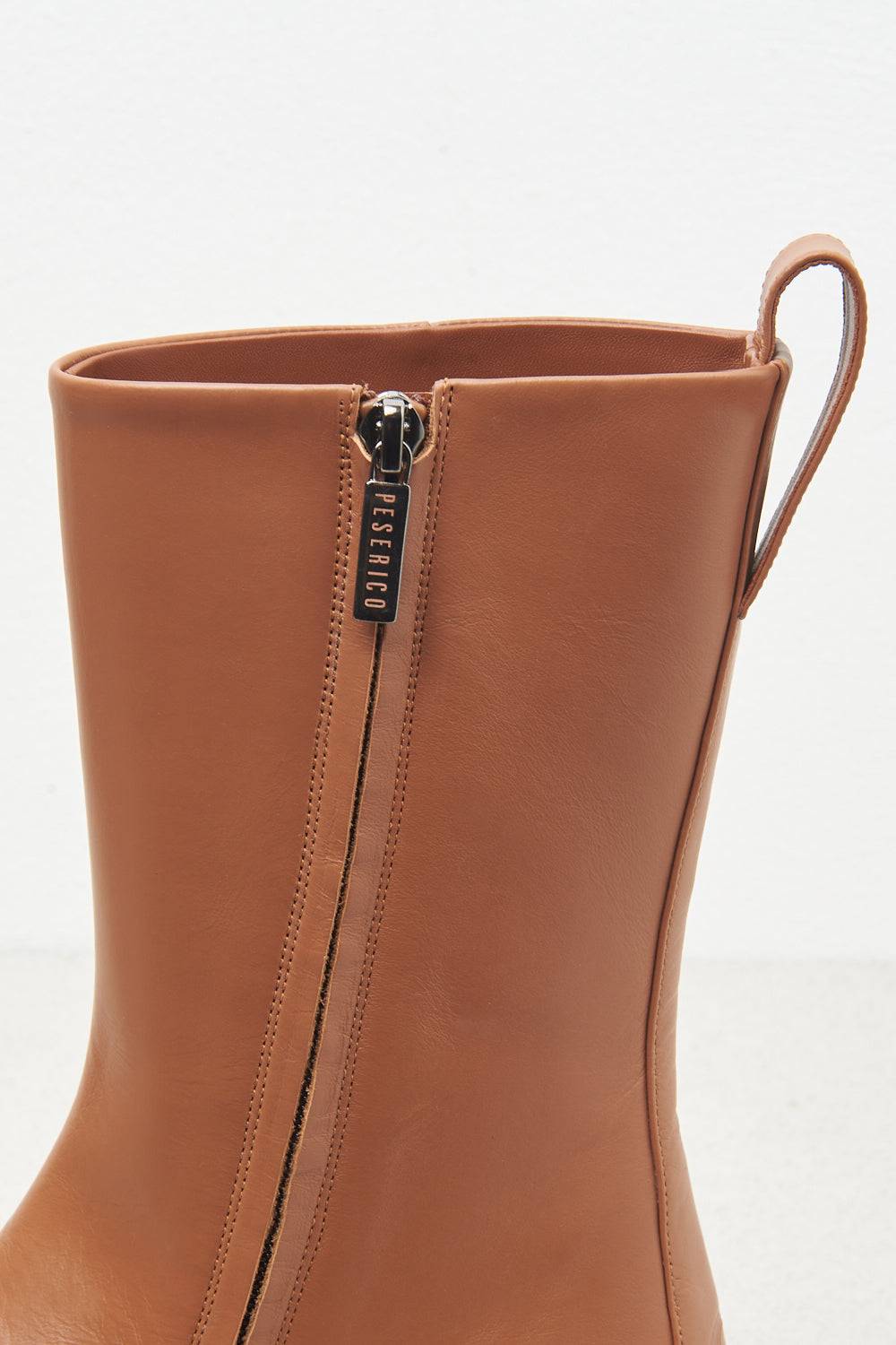 Peserico Stivali Platform In Pelle