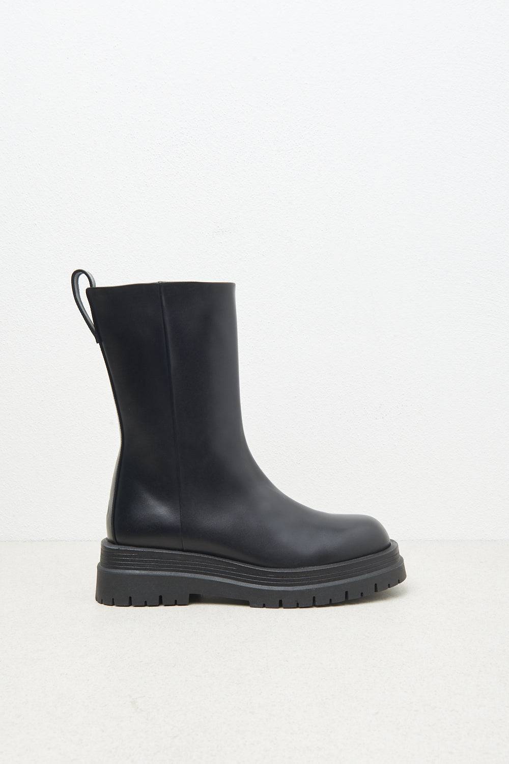 Peserico Stivali Platform In Pelle