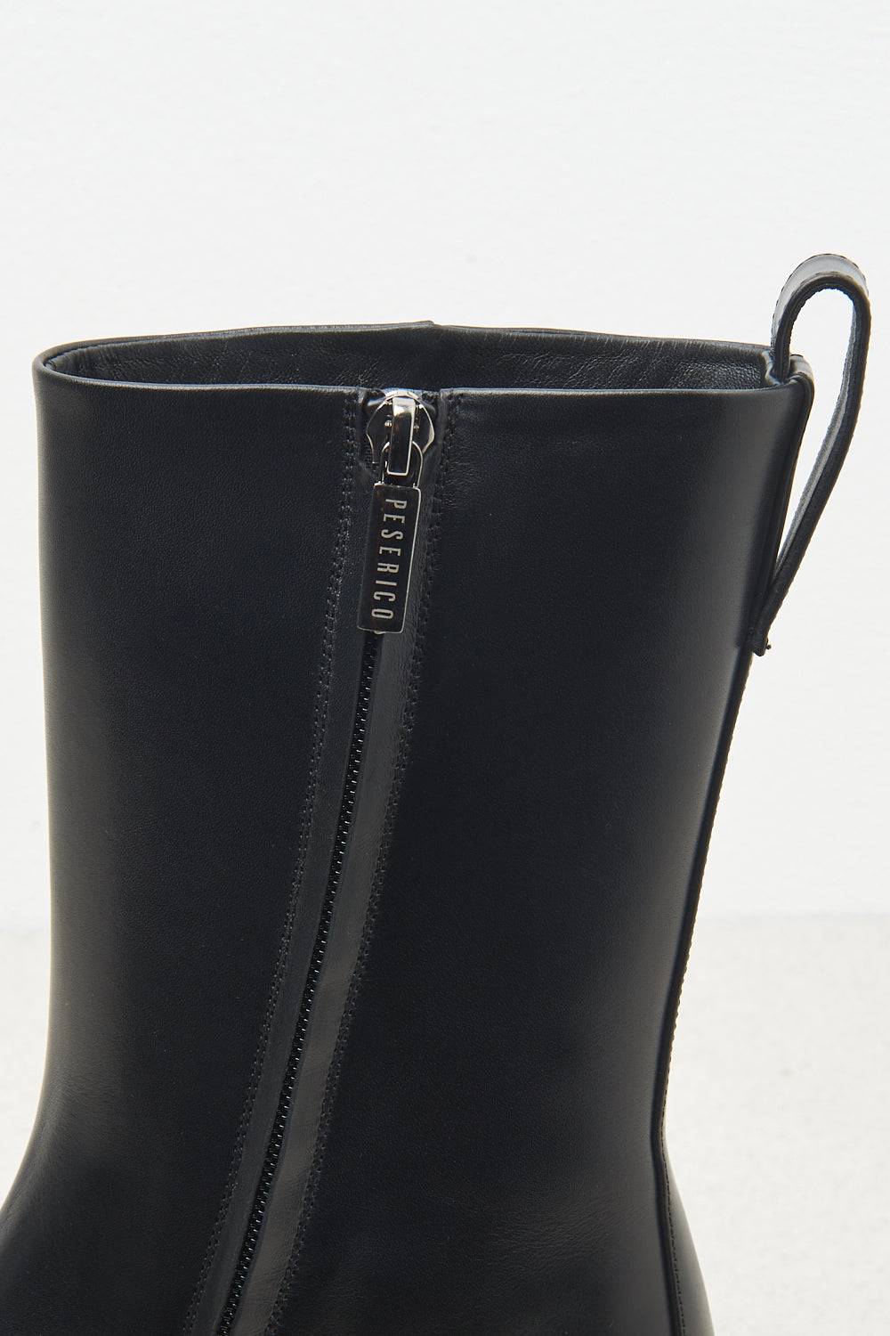 Peserico Stivali Platform In Pelle