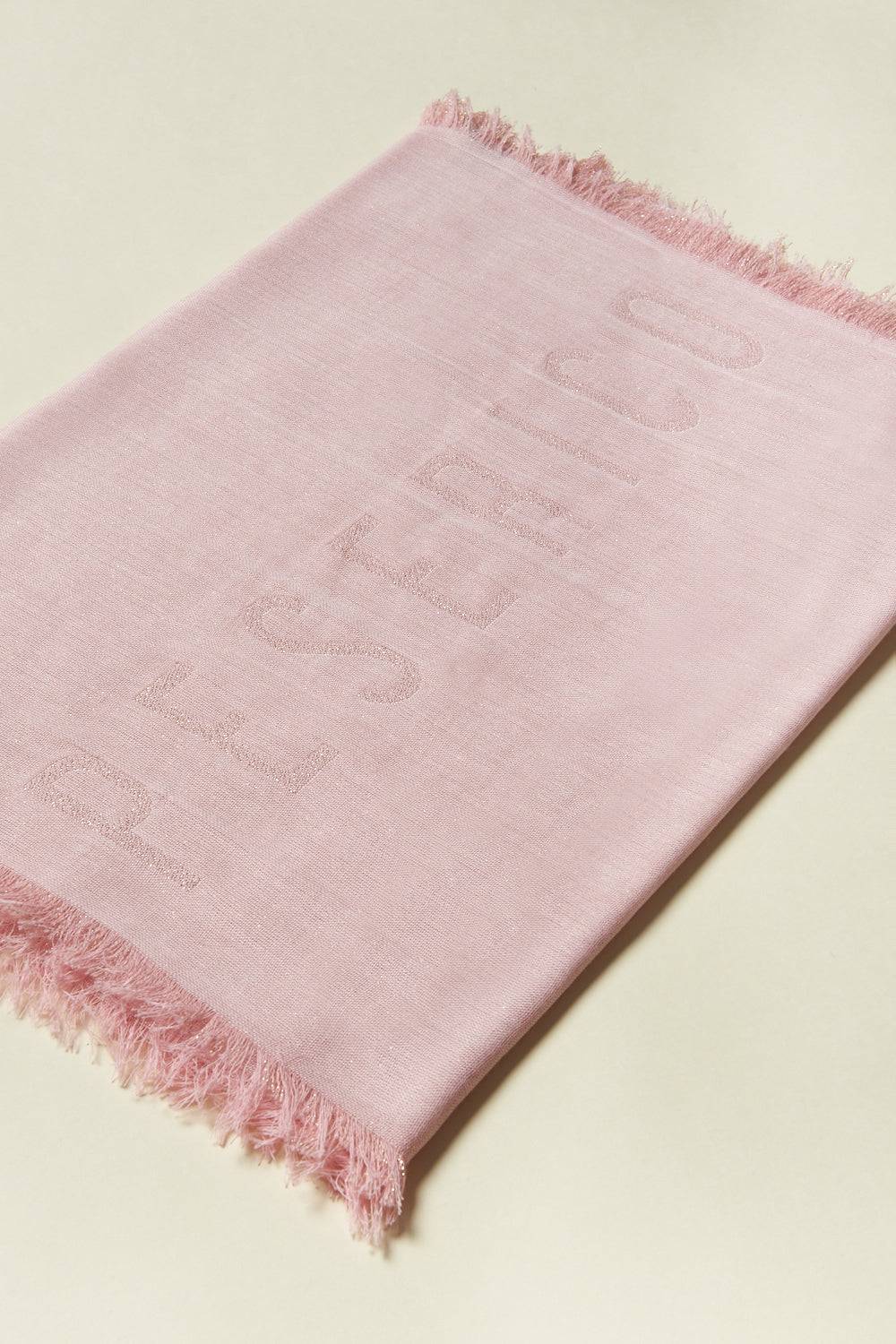 Peserico Stola A Doppio Velo In Misto Cotone