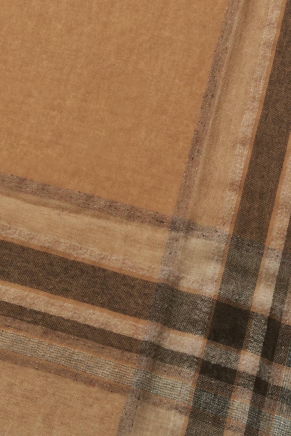 Peserico Stola In Misto Lana Con Righe Fantasia