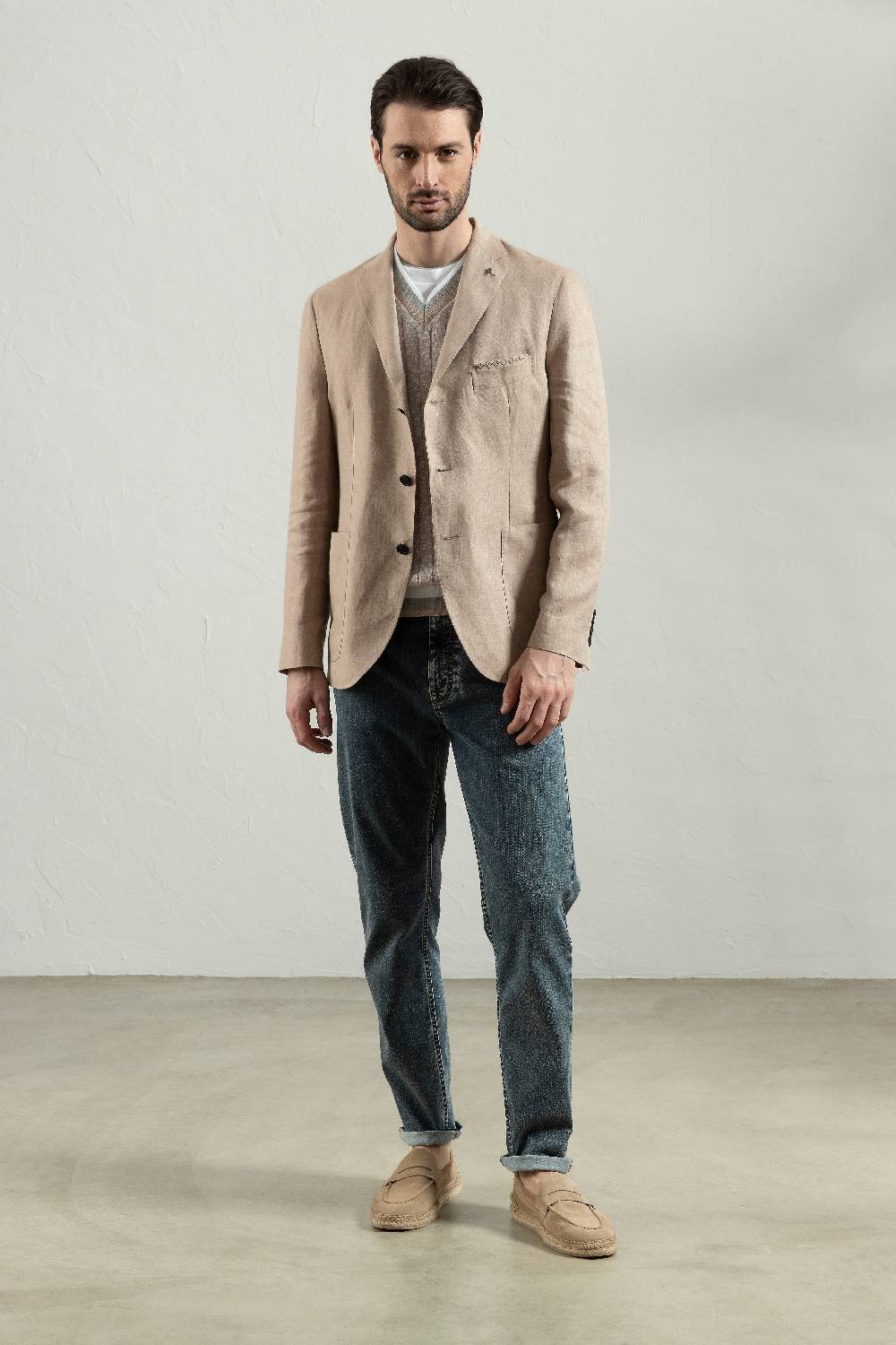 Peserico T-shirt In Morbido Jersey Di Puro Cotone