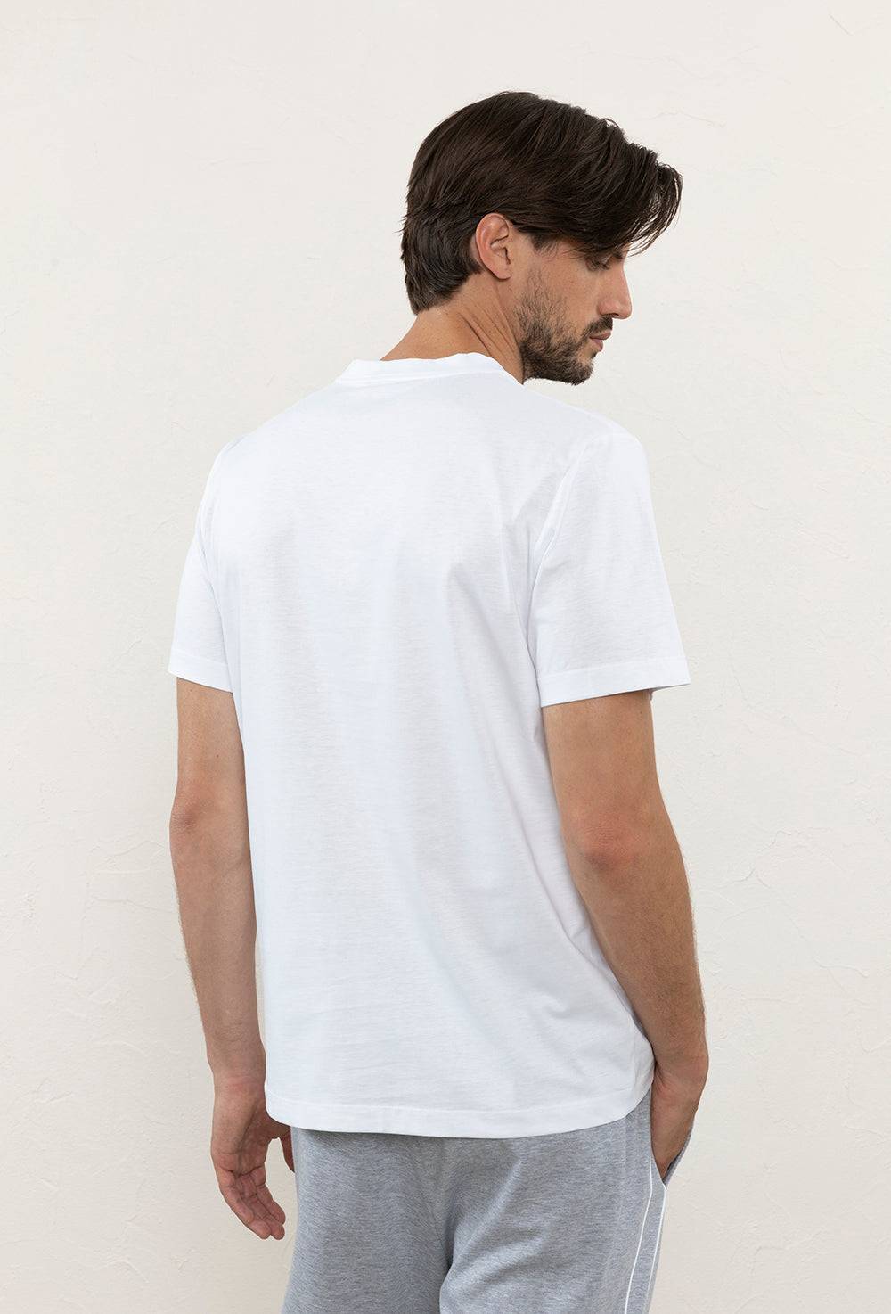 Peserico T-shirt In Morbido Jersey Di Puro Cotone