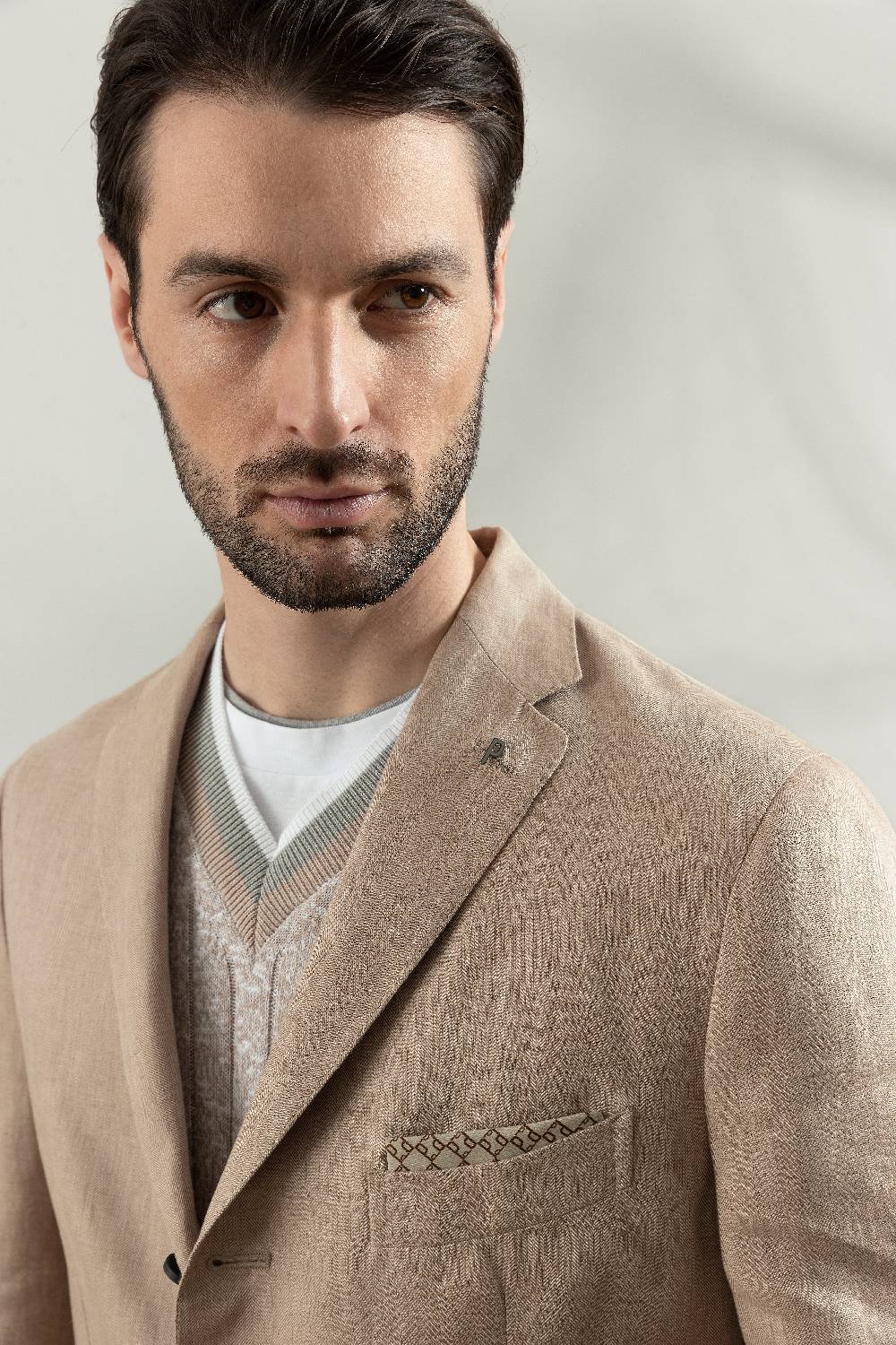 Peserico T-shirt In Morbido Jersey Di Puro Cotone