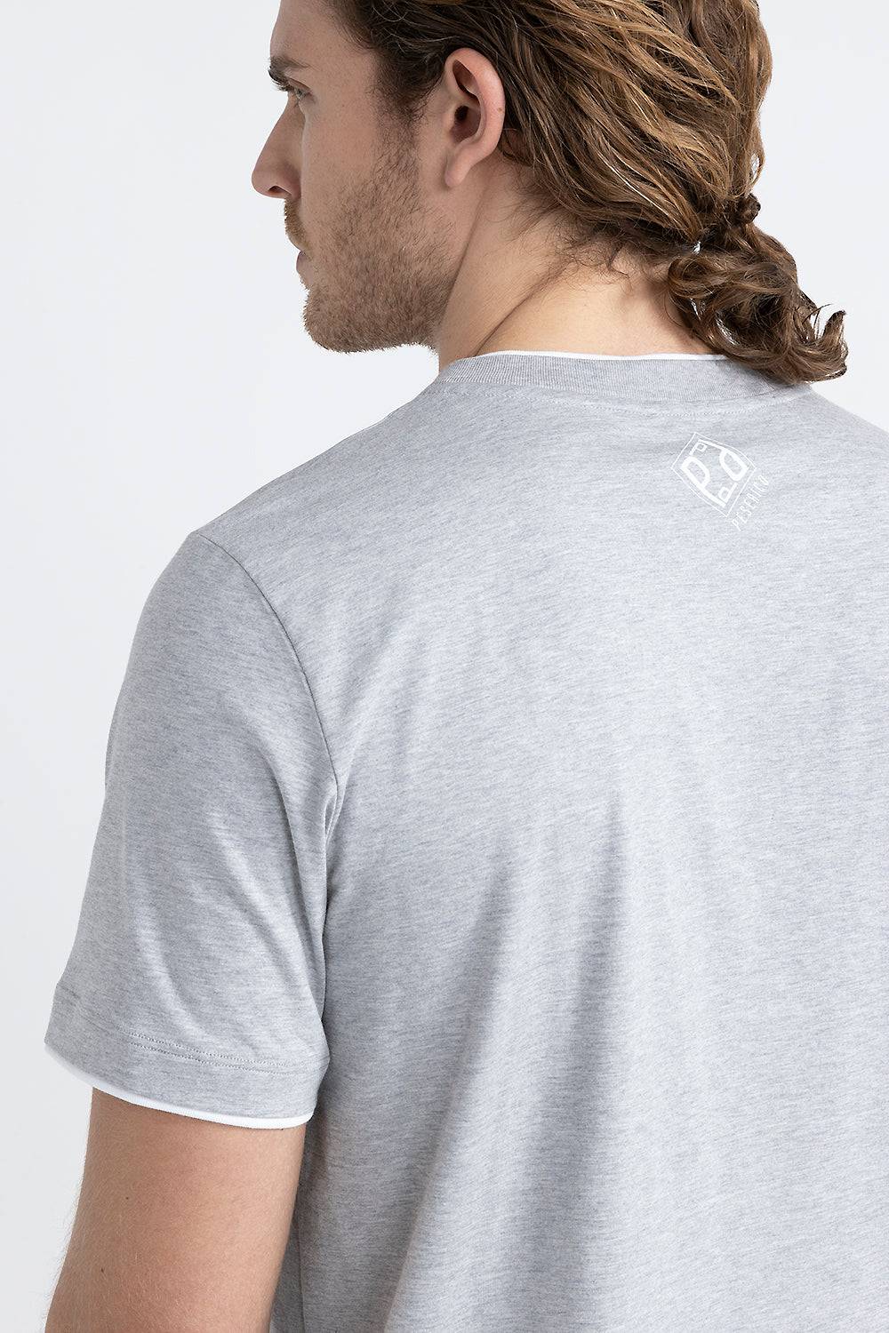 Peserico T-shirt In Morbido Jersey Di Puro Cotone