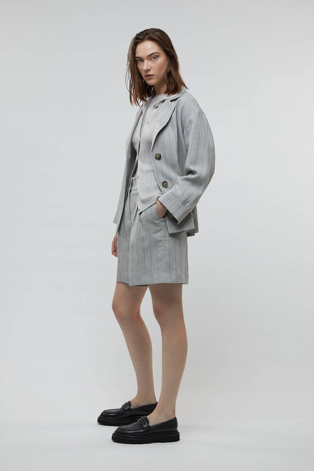 Peserico Top In Filato Di Puro Cotone Crepe