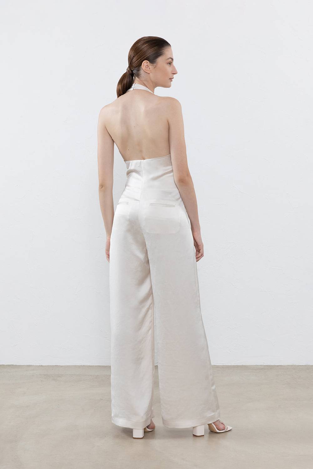 Peserico Tuta In Satin Lucido