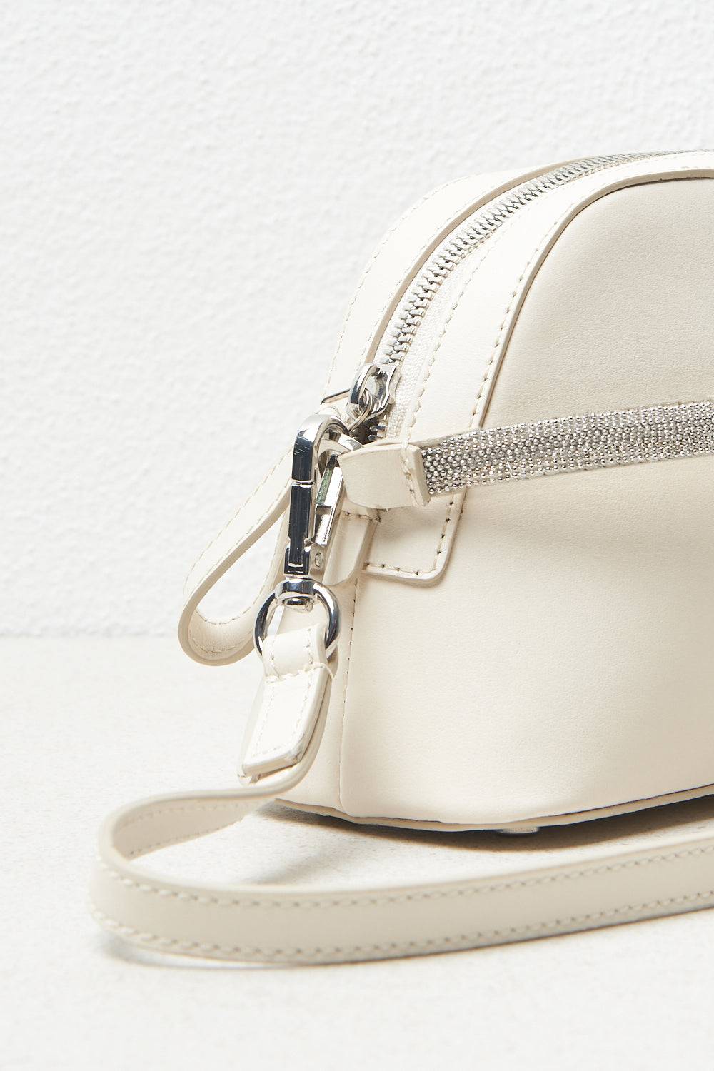 Peserico Pochette In Vera Pelle Con Manico E Tracolla