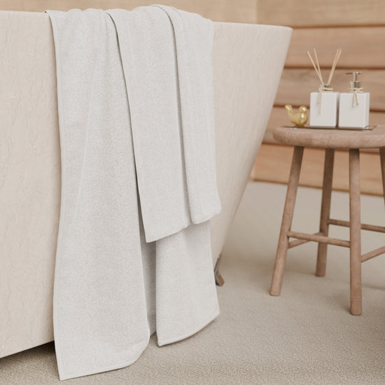 PETTI Asciugamani Bagno In Spugna 1+1 Tinta Unita Bianco