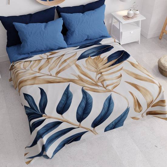 PETTI Copriletto Estivo, Coperta Leggera, Lenzuola Copriletto Sharm