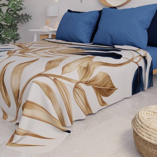 PETTI Copriletto Estivo, Coperta Leggera, Lenzuola Copriletto Sharm