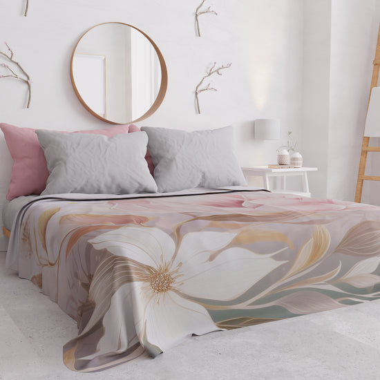 PETTI Copriletto Estivo, Coperta Leggera, Lenzuola Copriletto Tokyo