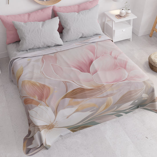 PETTI Copriletto Estivo, Coperta Leggera, Lenzuola Copriletto Tokyo