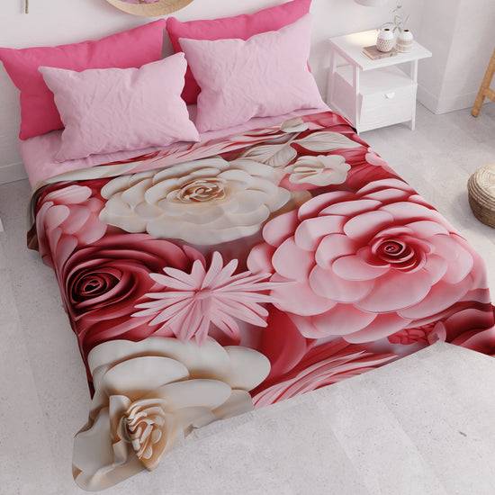 PETTI Copriletto Estivo, Coperta Leggera, Lenzuola Copriletto Origami