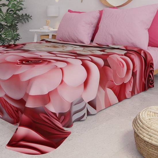 PETTI Copriletto Estivo, Coperta Leggera, Lenzuola Copriletto Origami