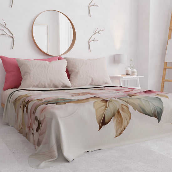 PETTI Copriletto Estivo, Coperta Leggera, Lenzuola Copriletto Provenza