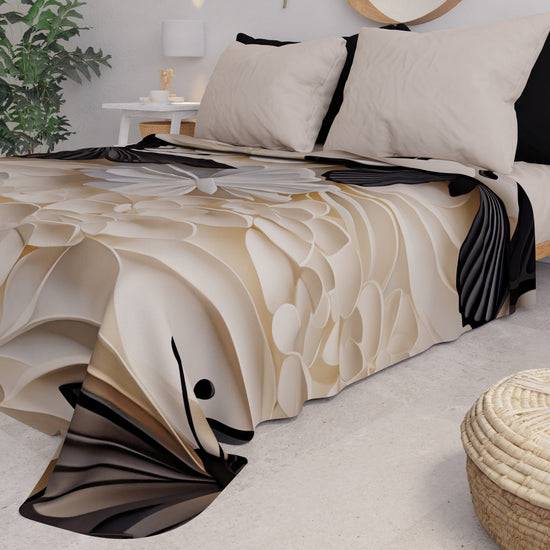 PETTI Copriletto Estivo, Coperta Leggera, Lenzuola Copriletto Mariposa 05