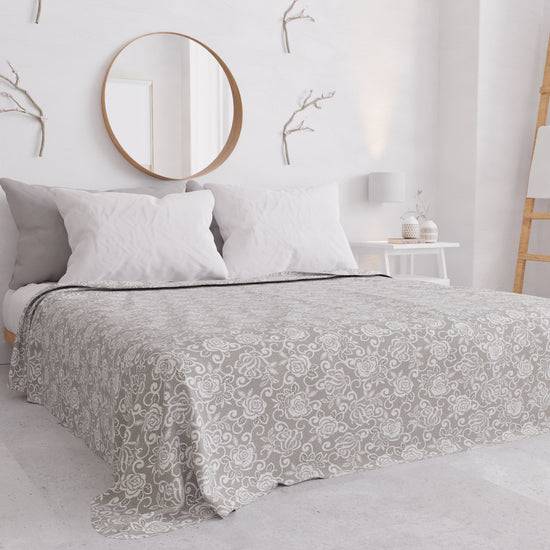 PETTI Copriletto Estivo, Coperta Leggera, Lenzuola Copriletto, Pizzo