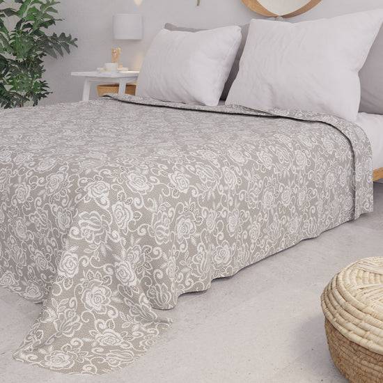 PETTI Copriletto Estivo, Coperta Leggera, Lenzuola Copriletto, Pizzo