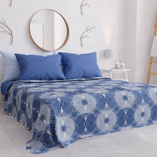 PETTI Copriletto Estivo, Coperta Leggera, Lenzuola Copriletto, Cerchio