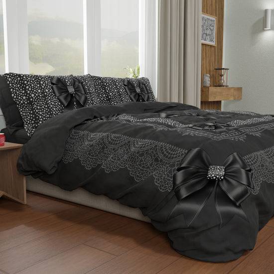 PETTI Copripiumino Matrimoniale, Singolo, Una Piazza E Mezza, Fiocco Diamanti