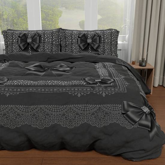 PETTI Copripiumino Matrimoniale, Singolo, Una Piazza E Mezza, Fiocco Diamanti