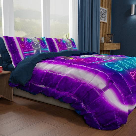 PETTI Copripiumino Matrimoniale, Singolo, Una Piazza E Mezza, Gamer