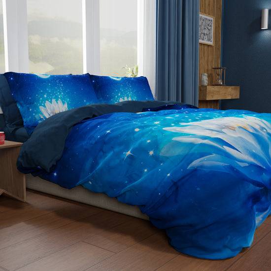 PETTI Copripiumino Matrimoniale, Singolo, Una Piazza E Mezza, Notte Stellata