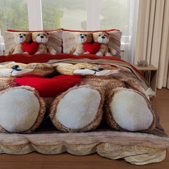 PETTI Copripiumino Matrimoniale, Singolo, Una Piazza E Mezza, Dolcezza