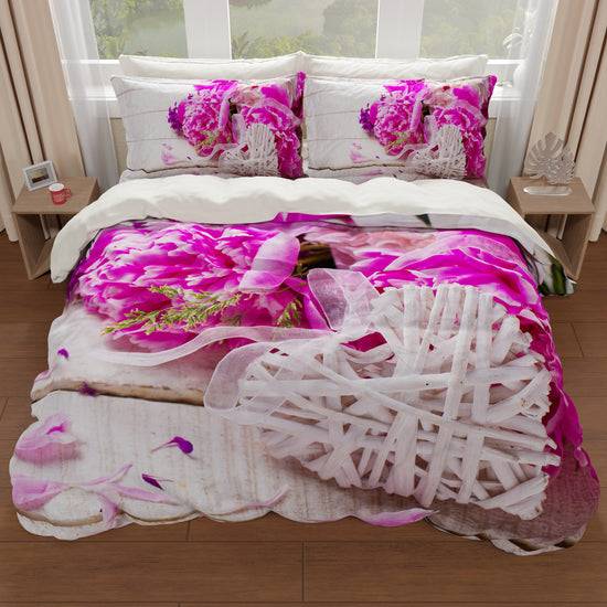 PETTI Copripiumino Matrimoniale, Singolo, Una Piazza E Mezza, Spring