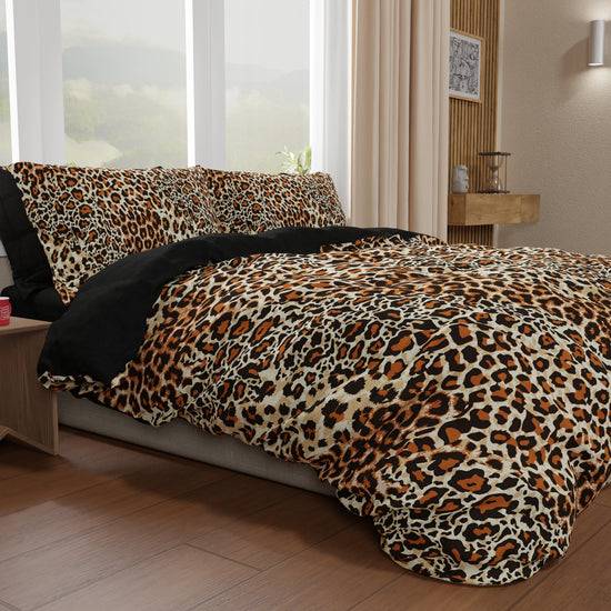 PETTI Copripiumino Matrimoniale, Singolo, Una Piazza E Mezza, Animalier Maculato