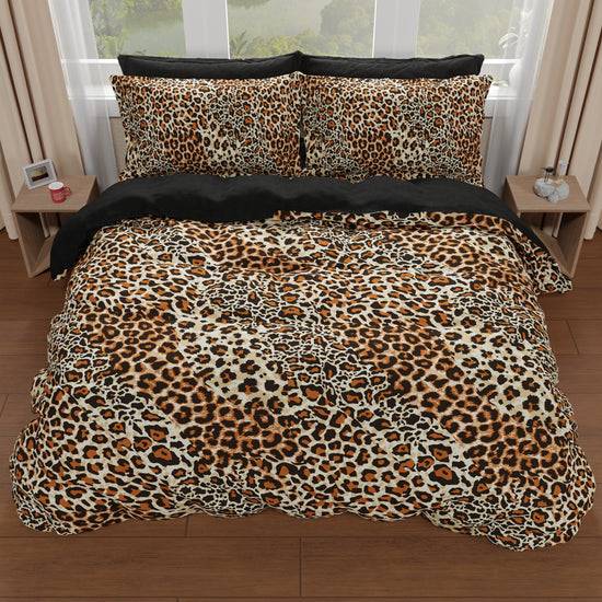 PETTI Copripiumino Matrimoniale, Singolo, Una Piazza E Mezza, Animalier Maculato