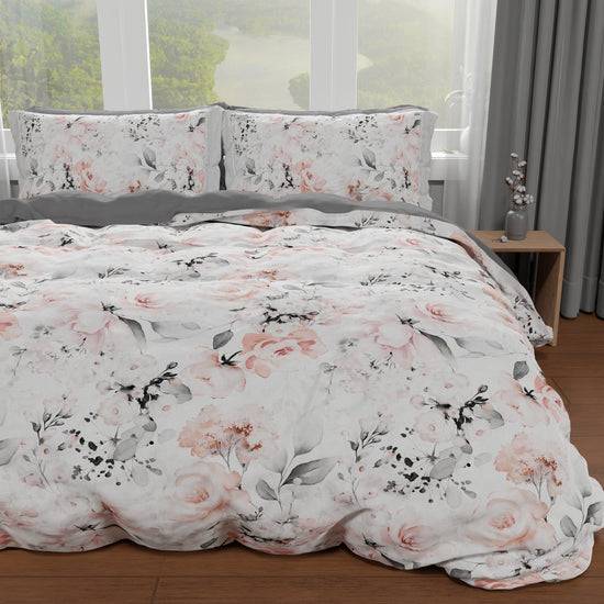 PETTI Copripiumino Matrimoniale, Singolo, Una Piazza E Mezza, Floreale 17-00