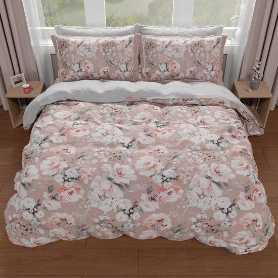 PETTI Copripiumino Matrimoniale, Singolo, Una Piazza E Mezza, Floreale 17-03