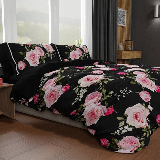 PETTI Copripiumino Matrimoniale, Singolo, Una Piazza E Mezza, Floreale 20-01