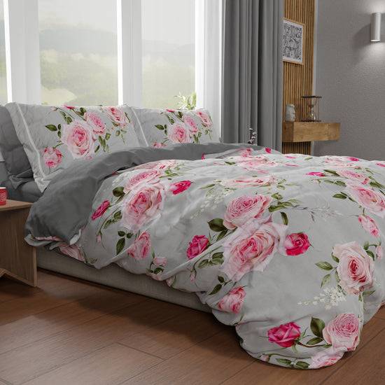 PETTI Copripiumino Matrimoniale, Singolo, Una Piazza E Mezza, Floreale 20-02