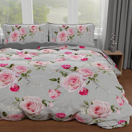 PETTI Copripiumino Matrimoniale, Singolo, Una Piazza E Mezza, Floreale 20-02