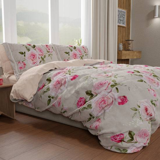 PETTI Copripiumino Matrimoniale, Singolo, Una Piazza E Mezza, Floreale 20-06