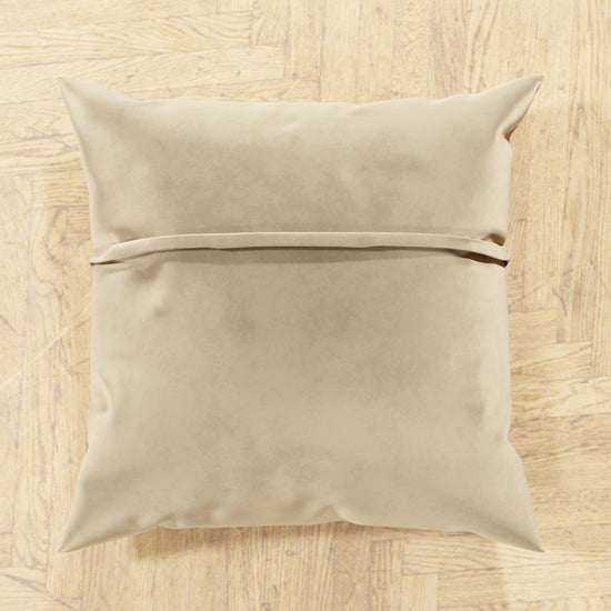 PETTI Cuscini Arredo In Velluto 2pz, Cuscini Divano Panna