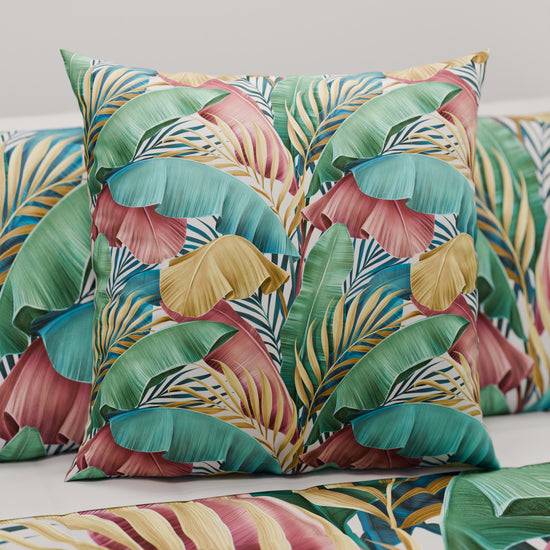 PETTI Cuscini, Copricuscini Divano, Cuscini Arredo In Stampa Digitale Tropical Multicolor