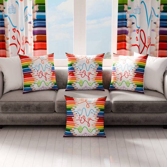 PETTI Cuscini, Copricuscini Divano, Cuscini Arredo In Stampa Digitale Matite