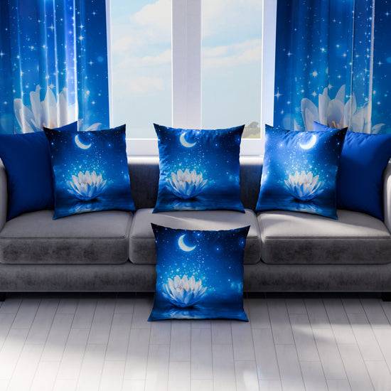 PETTI Cuscini, Copricuscini Divano, Cuscini Arredo In Stampa Digitale Notte Stellata