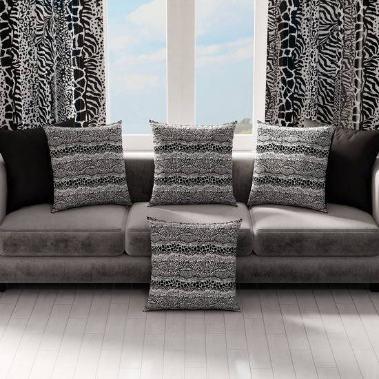 PETTI Cuscini, Copricuscini Divano, Cuscini Arredo In Stampa Digitale Animalier Zebrato