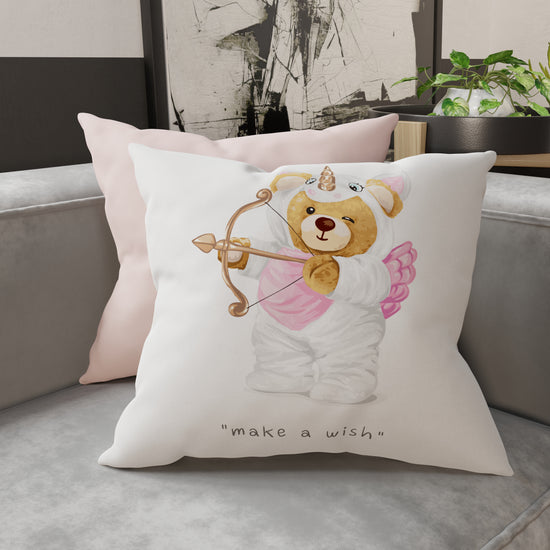 PETTI Cuscini, Copricuscini Divano, Cuscini Arredo in Stampa Digitale Teddy Cupido