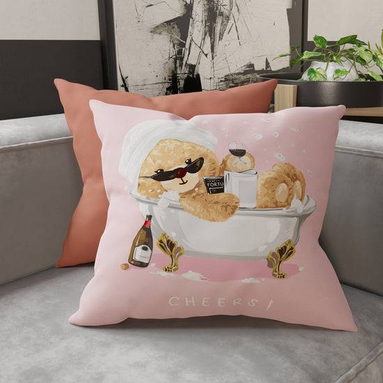 PETTI Cuscini, Copricuscini Divano, Cuscini Arredo in Stampa Digitale Teddy Relax