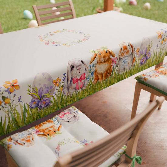 PETTI Cuscini Pasqua Per Sedie Coprisedia Pasqua 6 Pezzi Rabbit