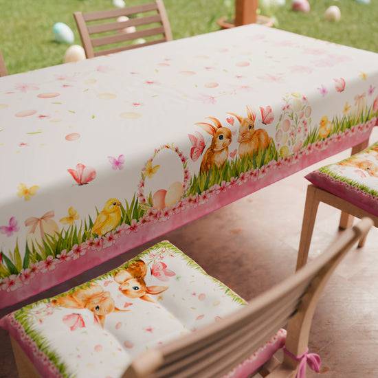 PETTI Cuscini Pasqua Per Sedie Coprisedia Pasqua 6 Pezzi Flora