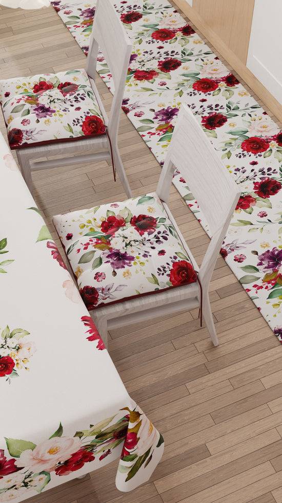 PETTI Cuscini Per Sedie Coprisedia 6 Pezzi Floreale-07