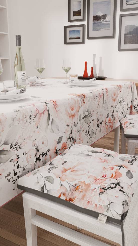 PETTI Cuscini Per Sedie Coprisedia 6 Pezzi Floreale-17