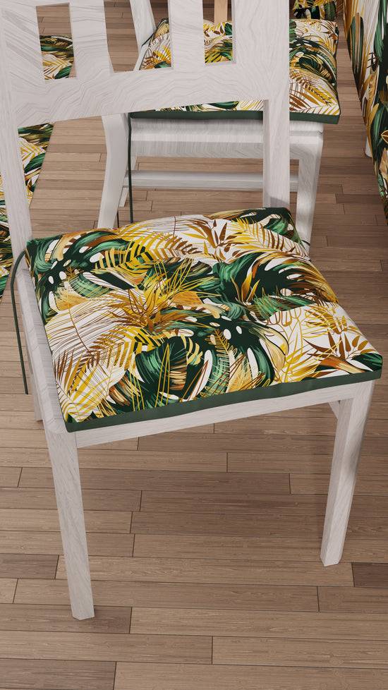 PETTI Cuscini per Sedie Coprisedia 6 Pezzi Tropical-04